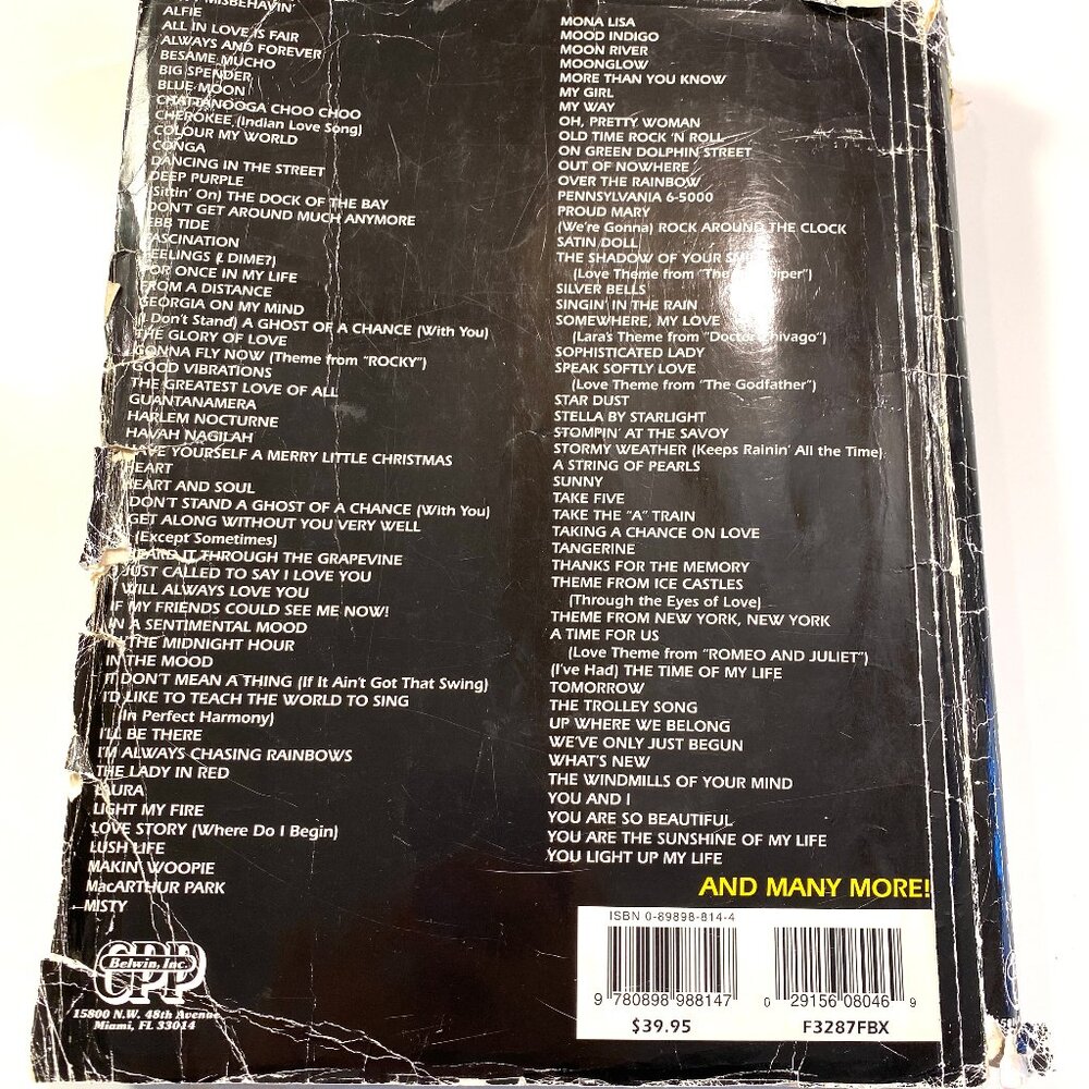 The Worlds Greatest Fakebook, Over 1200 Great Songs, by CPP/Belwin Inc. - Picture 6 of 6